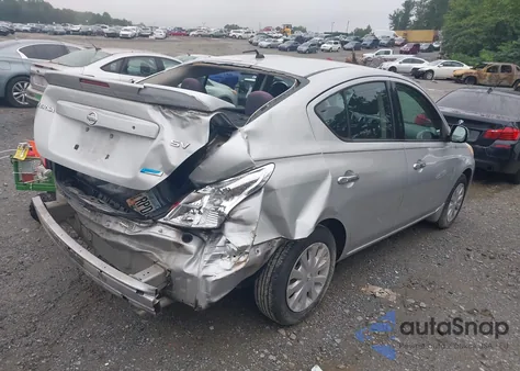 2014 Nissan Versa 1.6 Sv from USA, damaged, VIN 3N1CN7AP7EL802870